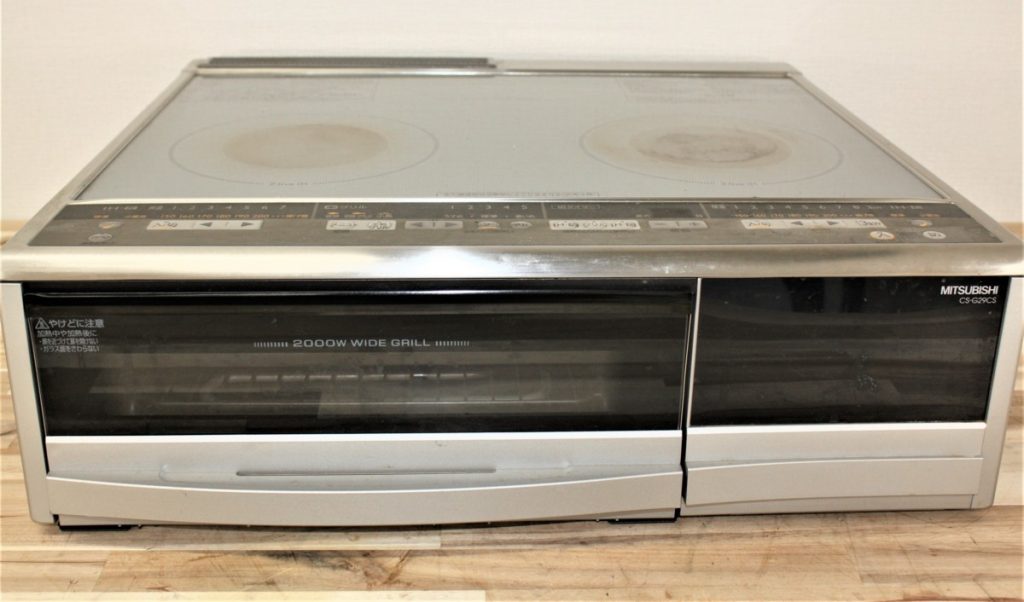 三菱 IHクッキングヒーター CS-G29CS20A IHコンロ 据置 動作未確認