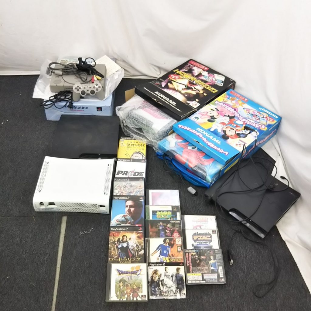 大量 ジャンク テレビゲームいろいろまとめて プレステ/DS/Wii/ソフトなど 現状品