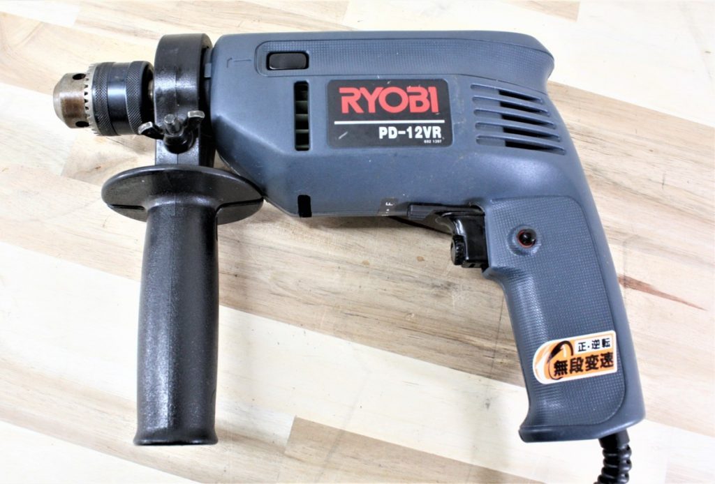 RYOBI リョービ コンクリートドリル PD-12VR 変速振動ドリル 動作確認
