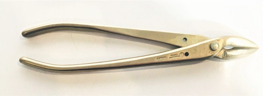 盆栽用具　昌国作　やっとこ　22㎝　デッドストック