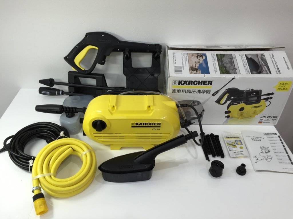 KARCHER ケルヒャー JTK28 plus 家庭用高圧洗浄機 箱 取説付き