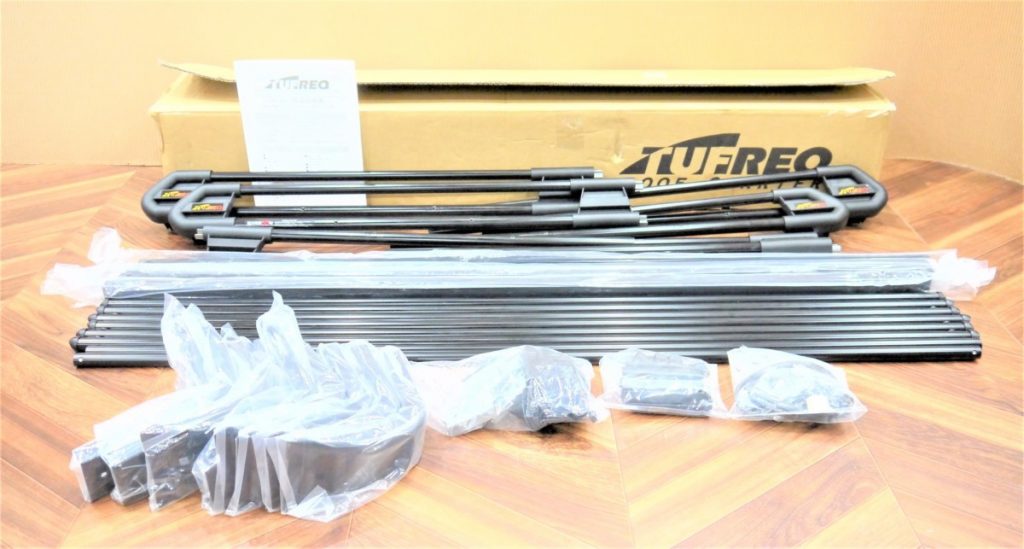 TUFREQ タフレック ルーフキャリア 8本脚 PL44 ドリップレール(雨ドイ)付車 精興工業