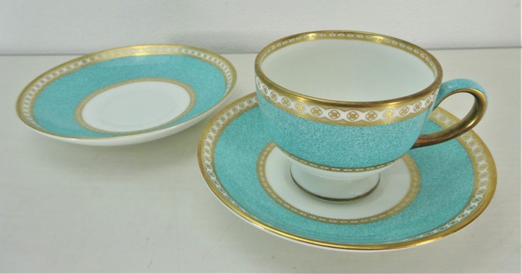 WEDGWOOD ウェッジウッド ユーランダーパウダーターコイズ カップ＆ソーサー 1客