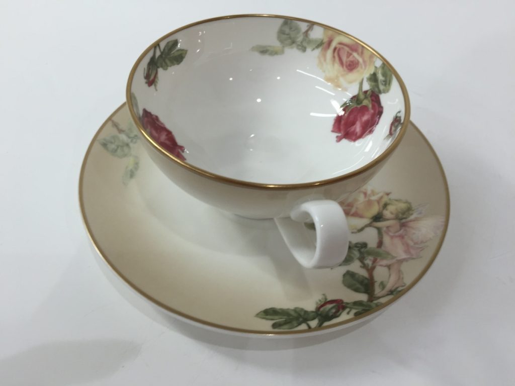 ナルミ NARUMI 1客ティー碗皿 50222 ティーカップ 箱付き