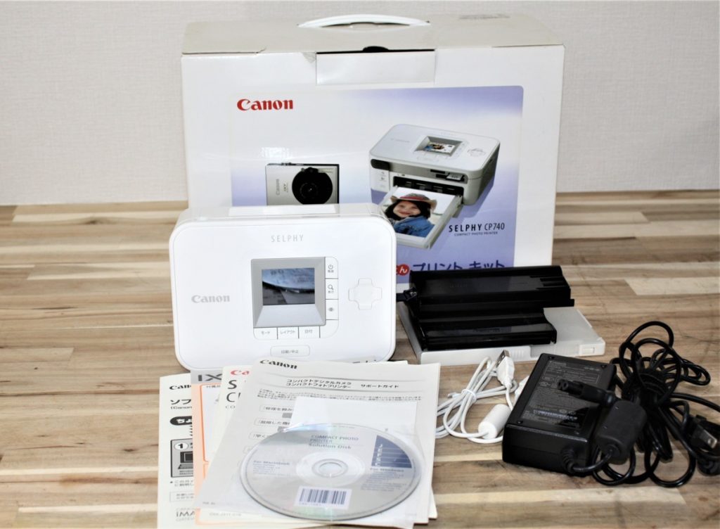 Canon Selphy CP740 セルフィー コンパクトフォトプリンタ 通電確認済