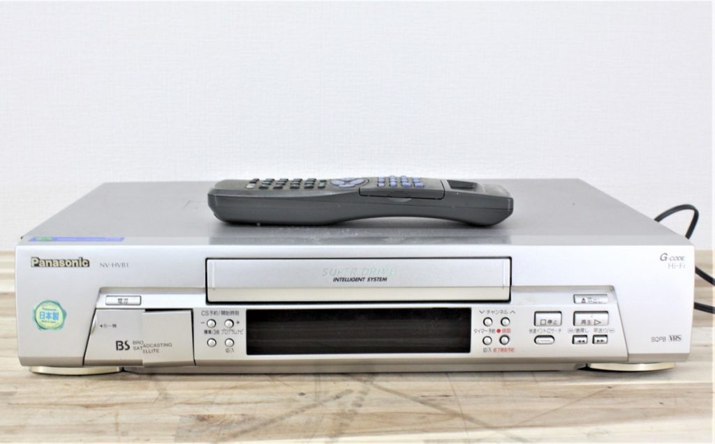 Panasonic NV-HVB1 パナソニック ビデオデッキ リモコン付 通電確認済