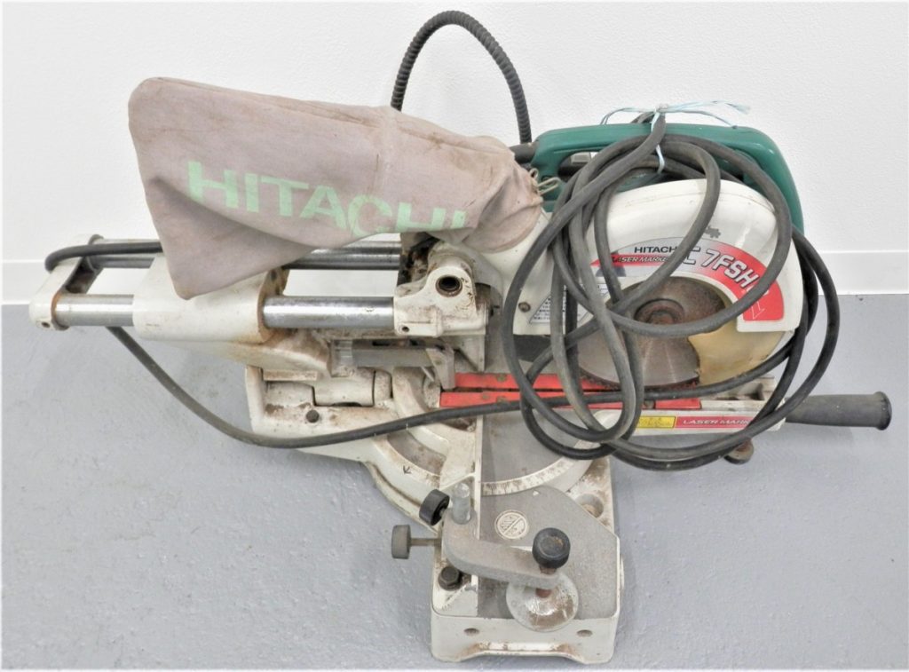 HITACHI 日立工機 卓上スライド丸のこ C7FSH 現状品