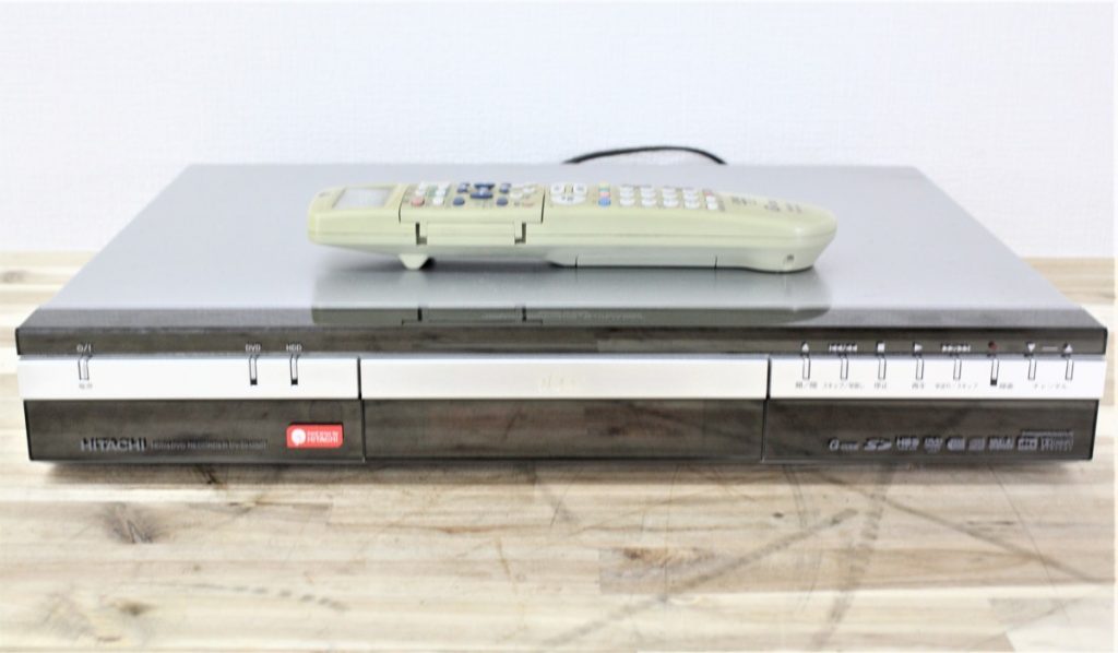 HITACHI 日立 地デジ HDD DVDレコーダー DV-DH250T 通電確認済