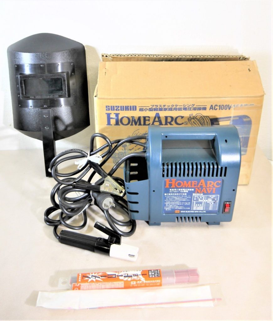 通電確認済み SUZUKID スズキッド HOME ARC NAVI 超小型軽量家庭用低電圧溶接機 50Hz SKH-41N