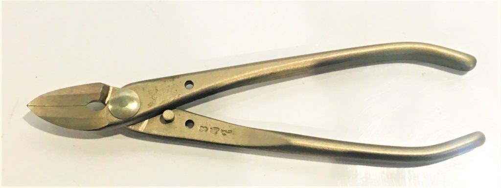 最高級 昌国作 盆栽道具　170㎜　枝切