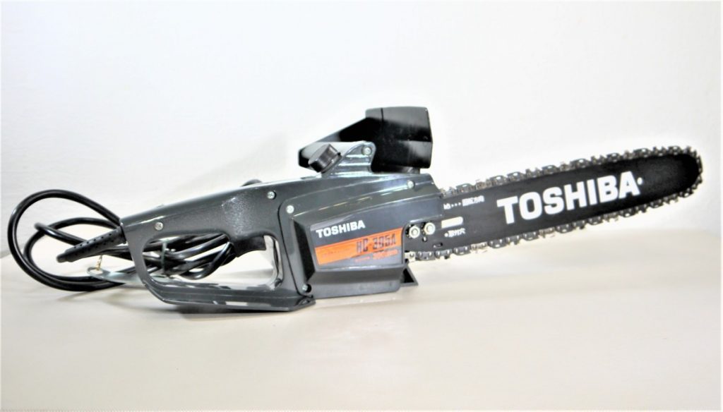 動作OK TOSHIBA HC-305A 300mm 東芝電気チェーンソー 電動工具