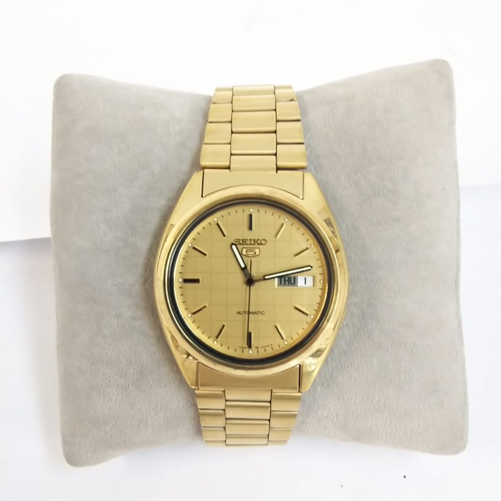 動作品 SEIKO セイコー 5 ファイブ 自動巻き 腕時計 6N3097 7009-3040 オートマチック 現状品