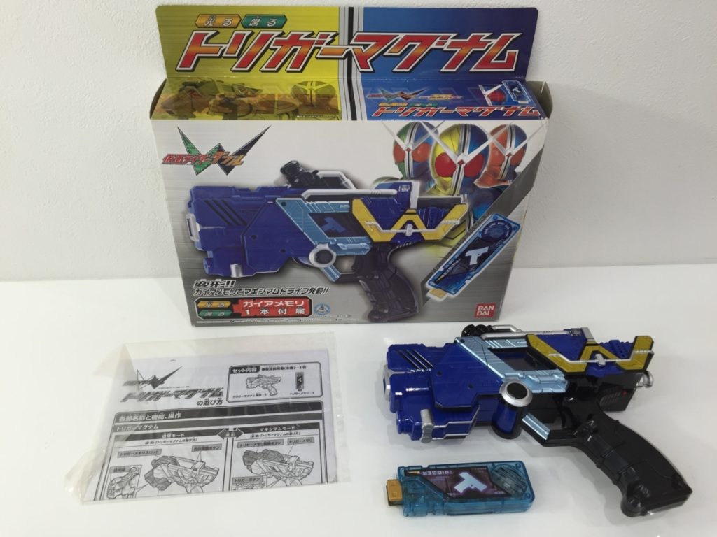 BANDAI バンダイ 仮面ライダー W ダブル DX トリガーマグナム ガイアメモリ 1本付属