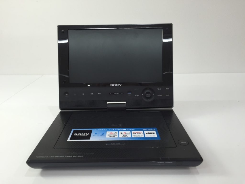 プレーヤー SONY ソニー ポータブル Blu-Ray Discプレーヤー BDP-SX910 ジャンク品