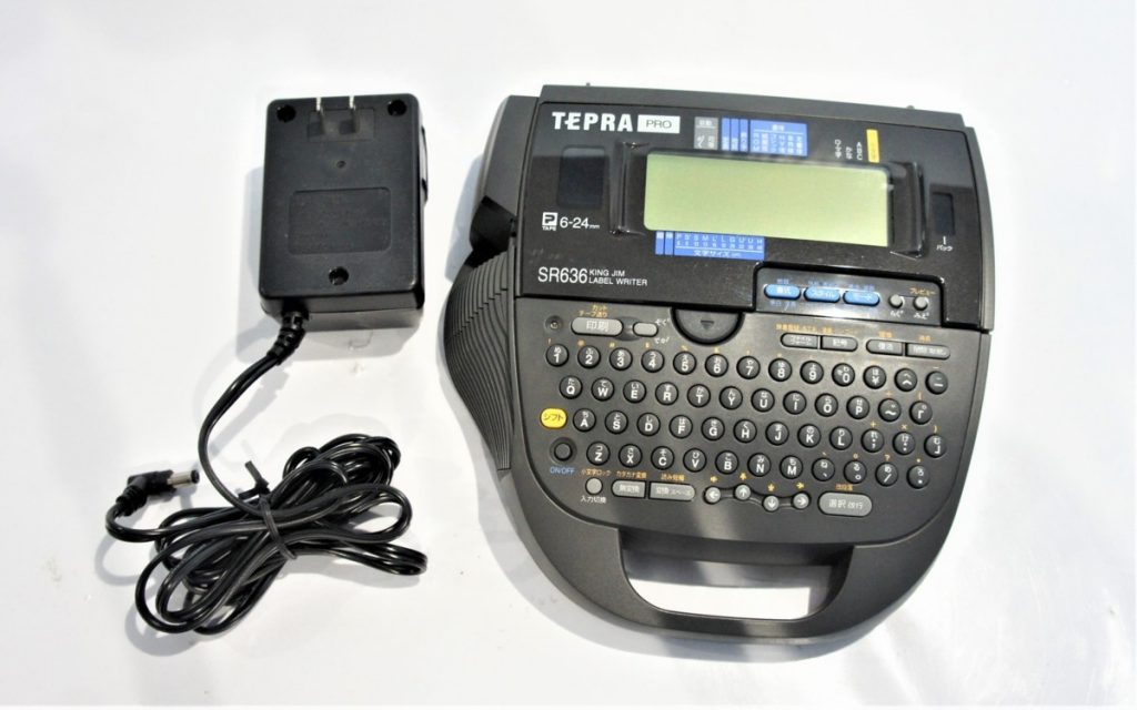 テプラ　PRO SR636（通電のみ確認）