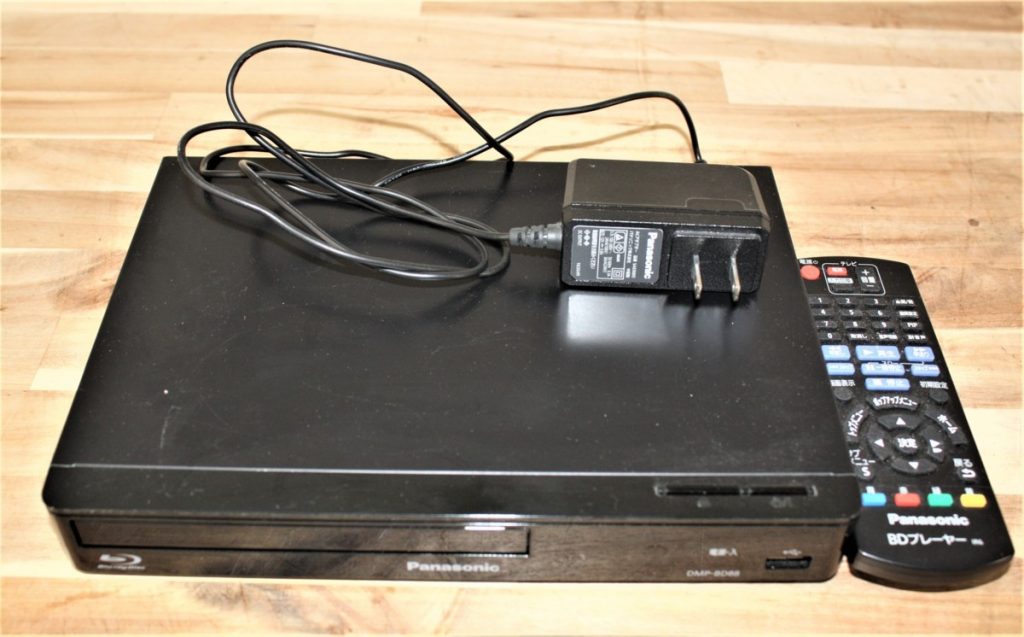 Panasonic DMP-BD88 17年製 ブルーレイプレーヤー リモコン アダプタ付 通電確認済