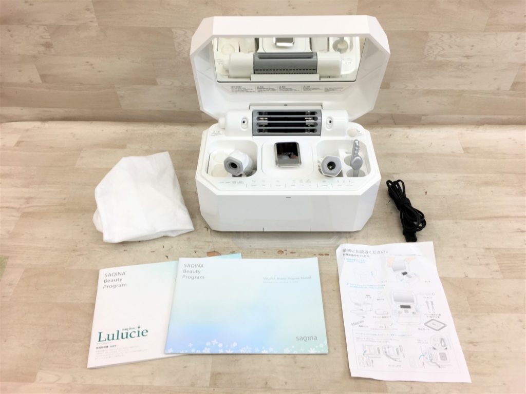 Comet SAQINA Lulucie 美容機器 サキナ ルルシェ 美顔器 スチーム ホームスキンケア エステ コメット saqinalulucie