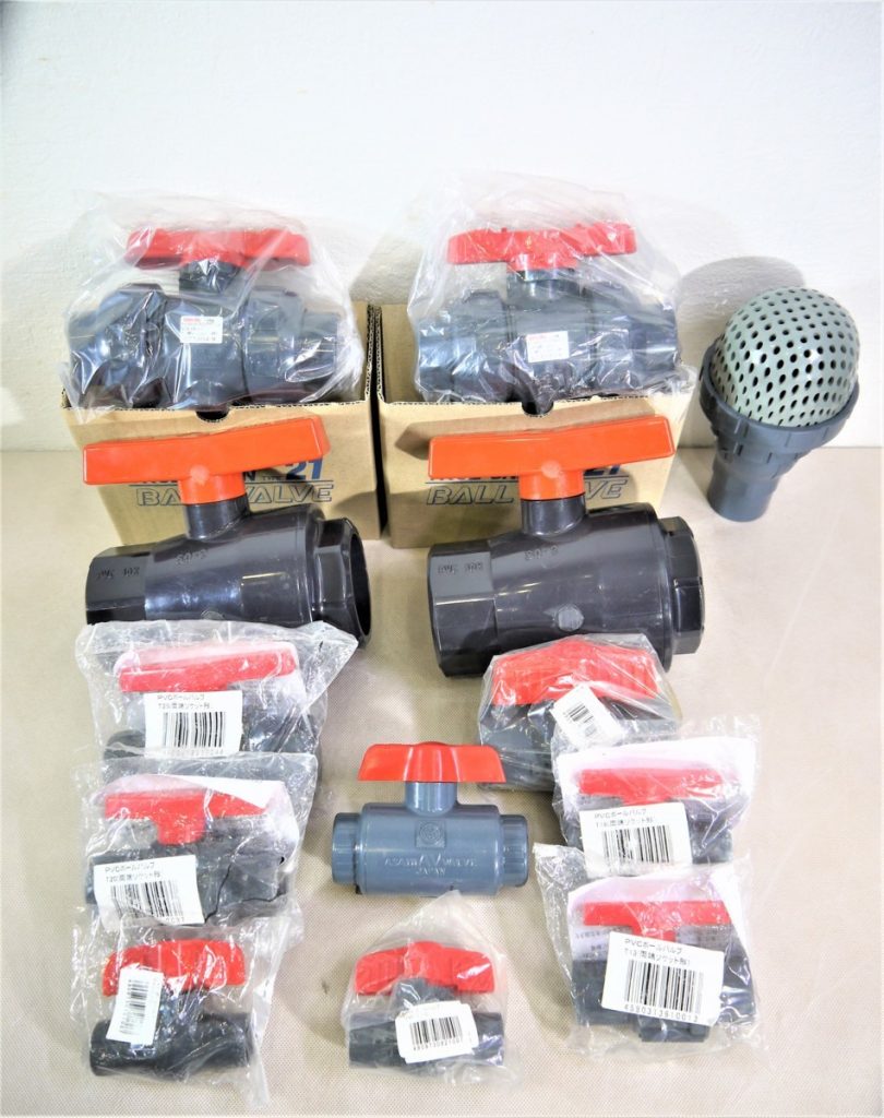 Eslon VALVE 50-2 PVC10K・25-1/アサヒAV 20-3/4 21型/その他・塩ビボールバブル 両端ソケット形 T10.13.16.20.25 まとめ売