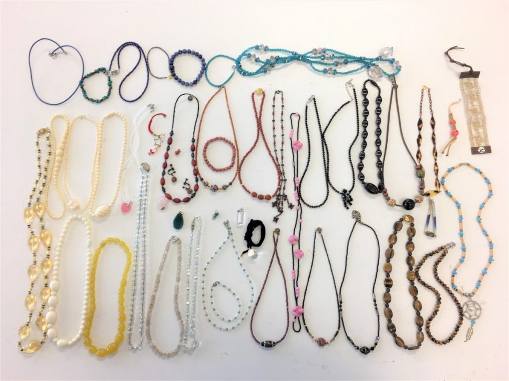 ビーズ系 ネックレス ペンダント チョーカー ブレスレット まとめセット アクセサリー 現状品