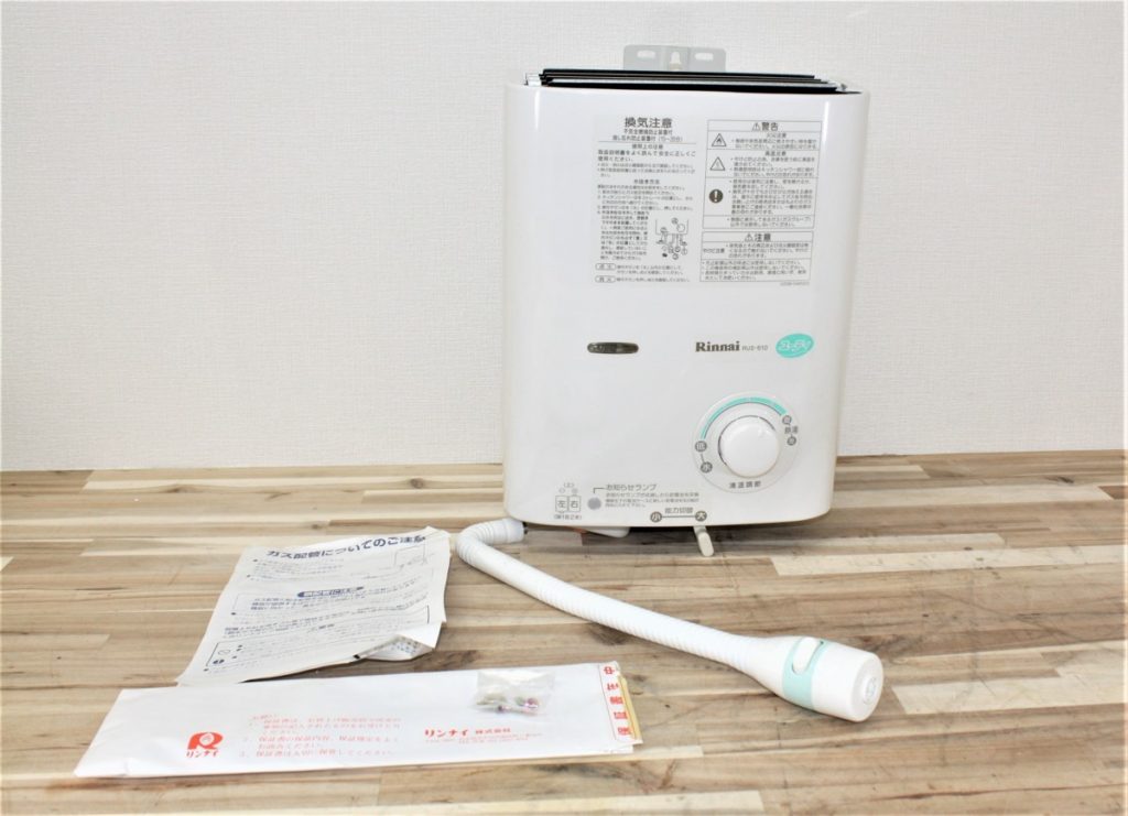 リンナイ プロパンガス用 瞬間湯沸器 RUS-510 動作未確認