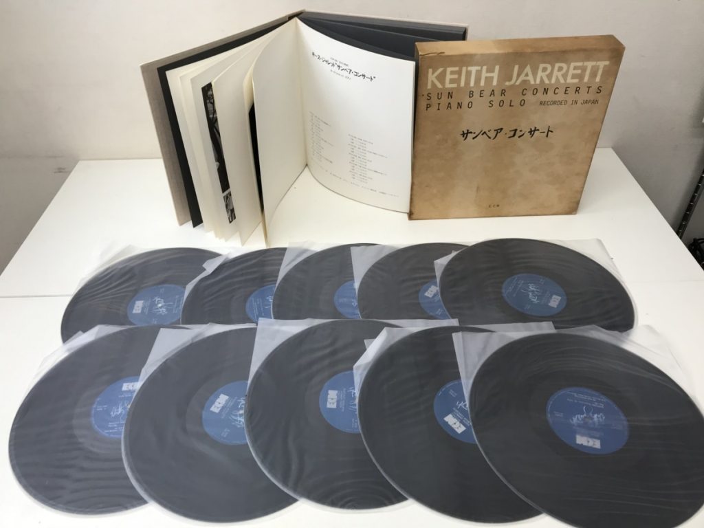 【名盤ボックス】KEITH JARRETT SUN BEAR CONCERTS LP 10枚組 キースジャレット サンベアコンサート レコード ボックス