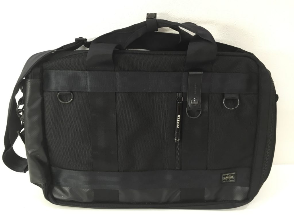 PORTER ポーター HEATヒート３WAY ビジネスバッグ ショルダー リュック ブラック