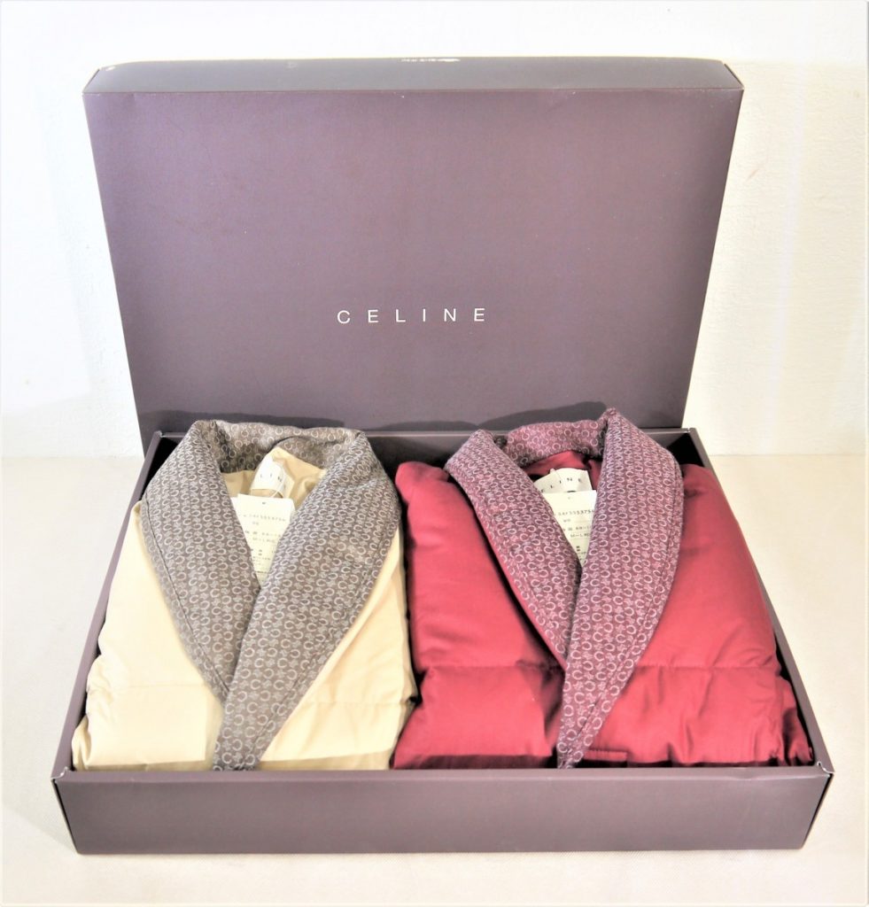 CELINE(セリーヌ) ダウンベスト ホームウエア 部屋着 西川産業 日本製 M~Lサイズ対応 2枚セット