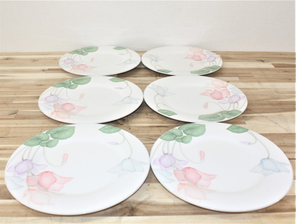 NEW DECADE by Noritake ノリタケ ニューデイケイド（約27㎝）　6枚セット