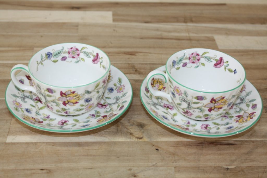 MINTON ミントン　HADDON HALL ハドンホール　カップ＆ソーサー2客セット