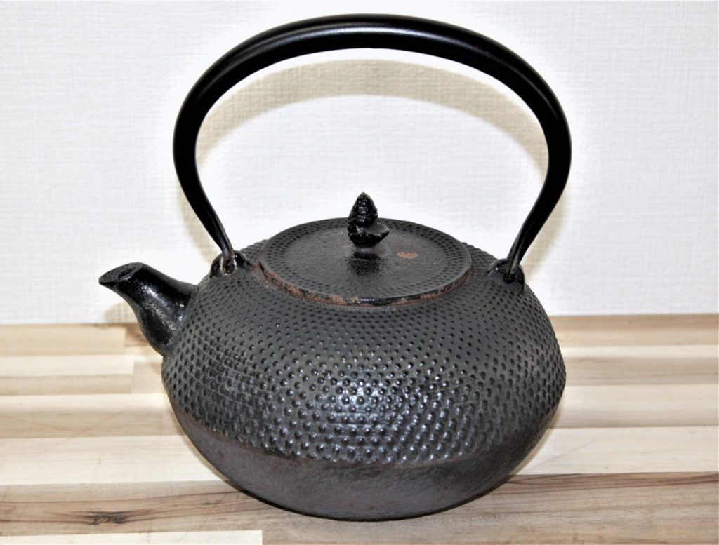 デッドストック 南部鉄器 及源鋳造 南部盛栄堂 鉄瓶 鉄びん