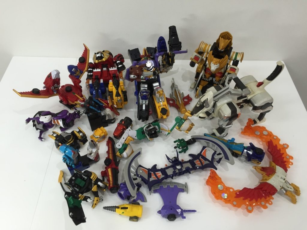 おもちゃ　まとめ　大量　ゲキレンジャー超合金/マジレンジャー超合金/ゴセイジャー/その他まとめ 現状品