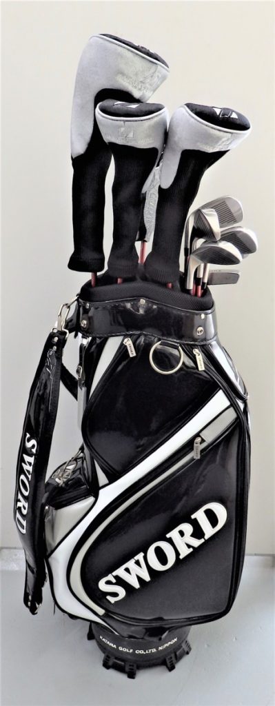 カタナゴルフ SWORD IZU MAX MT ゴルフクラブセット ドライバー 5本 アイアン 7本 パター 1本 計13本 キャディバッグ付き