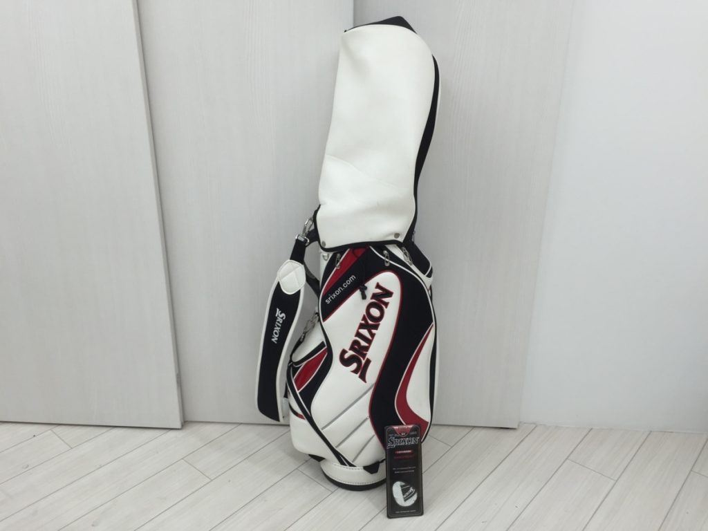 ダンロップ SRIXON スリクソン ゴルフバック/スリクソン ゴルフグローブ 21㎝ 未使用　セット