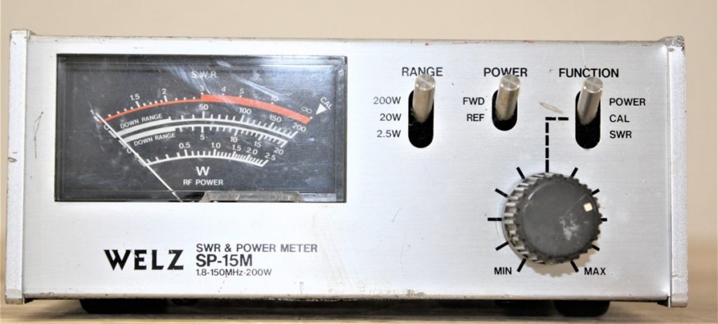 WELZ ウェルツ SP-15M SWR＆パワーメーター