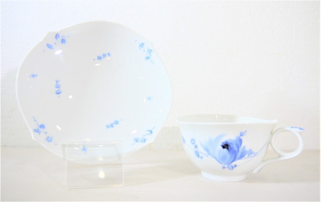 マイセン 波の戯れ カップ＆ソーサー 1客 食器/陶器/テーブルウェア/Meissen