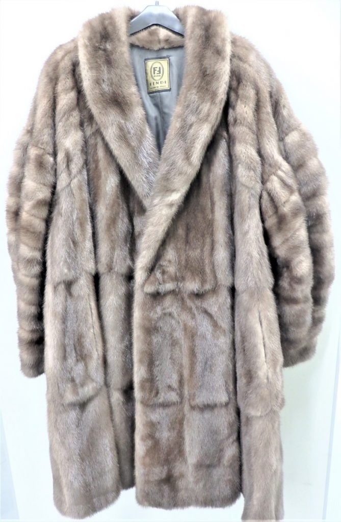 FENDI フェンディ ロングコート 毛皮コート ファーコート