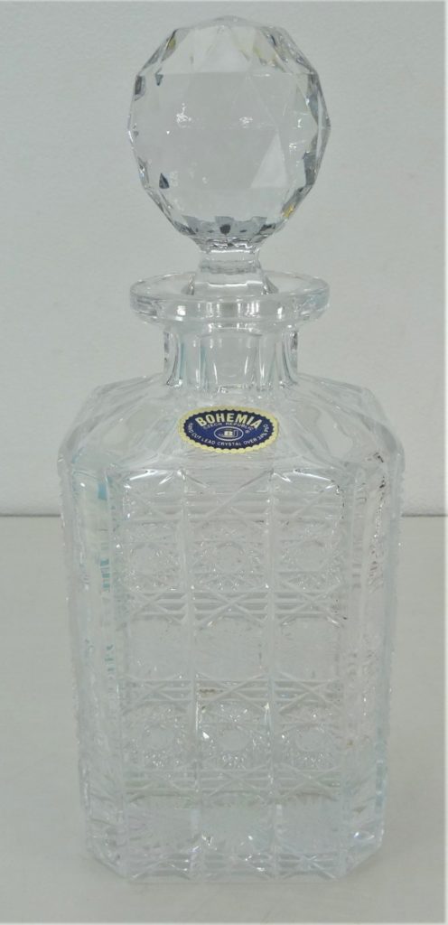 BOHEMIYA ボヘミア カットガラス デキャンタ クリスタル ハンドカット