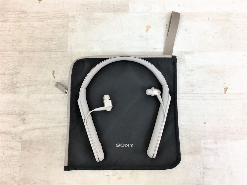 SONY ワイヤレスノイズキャンセリングイヤホン WI-1000X シャンパンゴールド ソニー 動作未確認