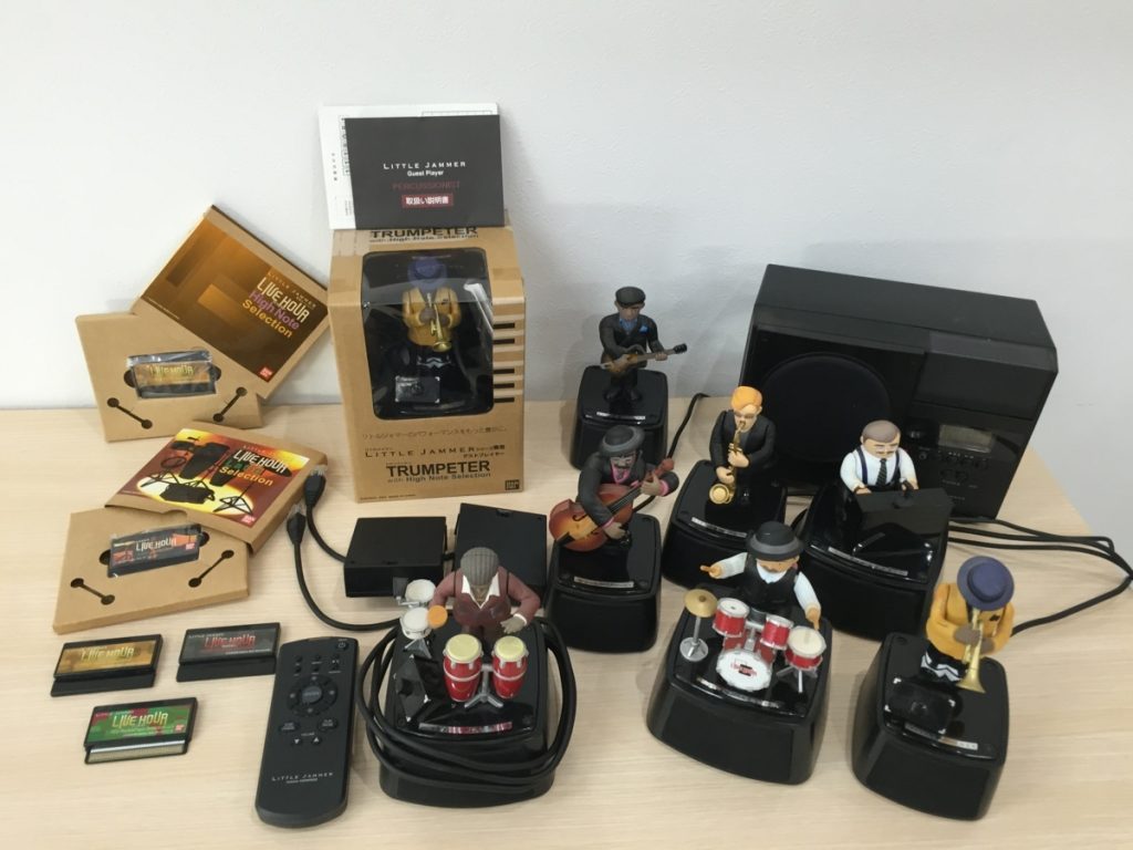 バンダイ LITTLE JAMMER meets KENWOOD Guest Player 8体セット 電子玩具 通電・動作確認済み