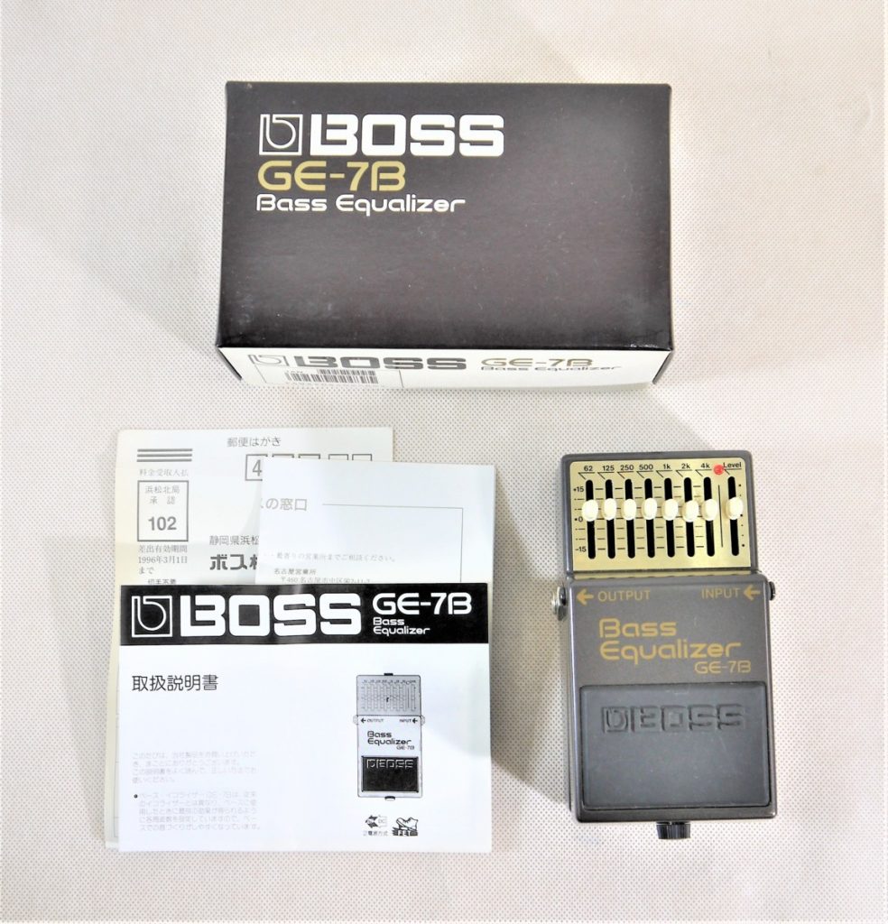 BOSS ボス GE-7B ベース イコライザー　BASS Equalizer ベースエフェクター