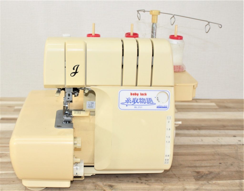 JUKI ロックミシン ベビーロック 糸取物語 BL251 通電確認済