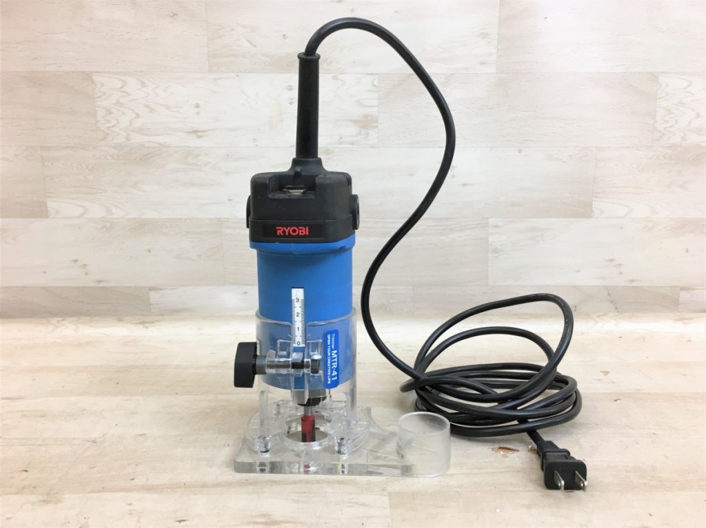 RYOBI トリマ WTR-41 NO.018901 面取り 切り抜き ルーター 木工 動作確認済み リョービ