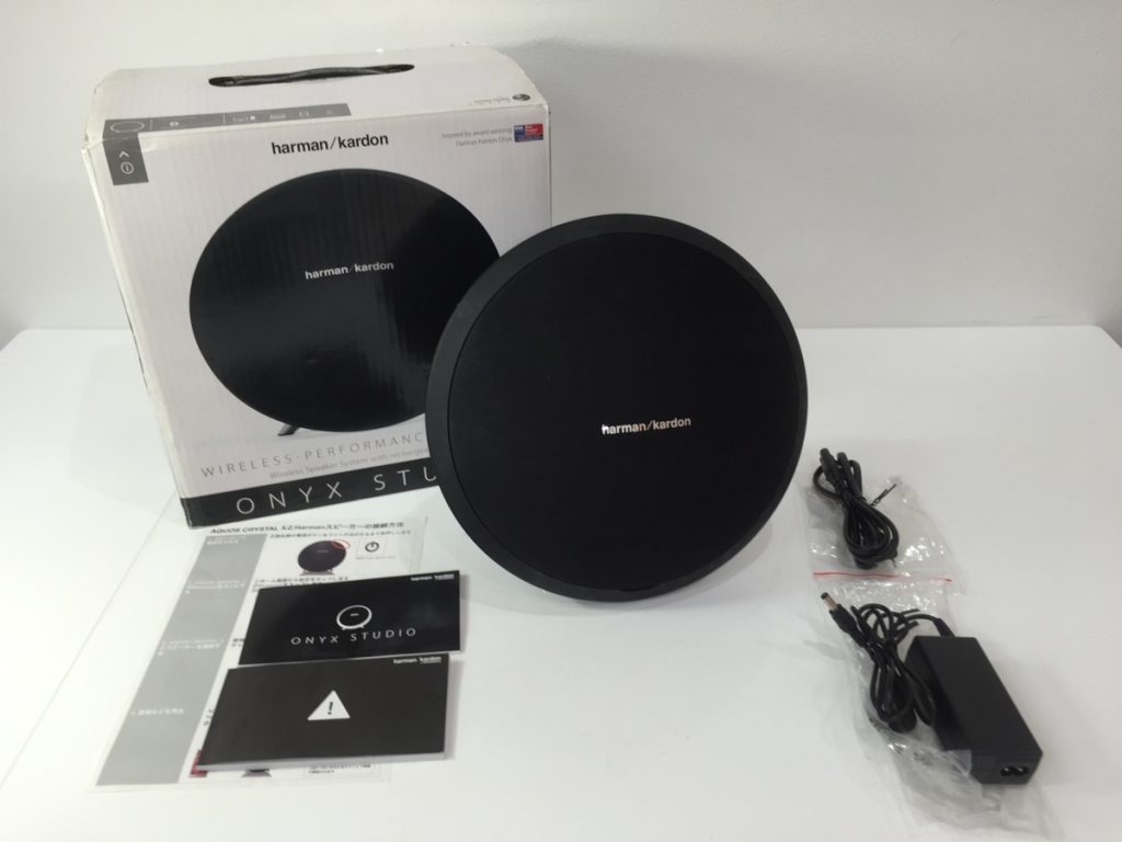 スピーカー harman/kardon ハーマンカードン ONYX STUDIO ワイヤレス Bluetooth スピーカー 通電・動作確認済み