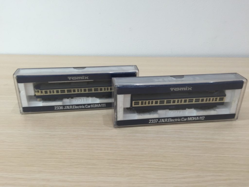 国鉄電車モハ111形 モハ112形 横須賀色 TOMIX 2336 2337 2両まとめ