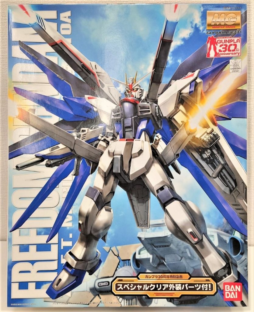 MG1/100 ZGMF-X10A FREEDOM GUNDAM Z.A.F.T MOBILE SUIT フリーダムガンダム　BANDAI バンダイ 未組立