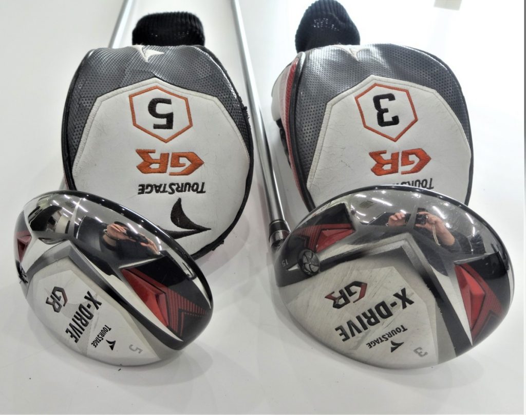 ブリヂストン TOURSTAGE X-DRIVE GR 5W 18° 3W 15° FLEX:SR