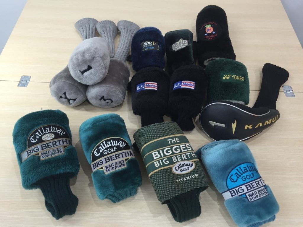 ゴルフドライバー用ヘッドカバー14点セット キャロウェイ XXIO YONEX ダンロップ 他など
