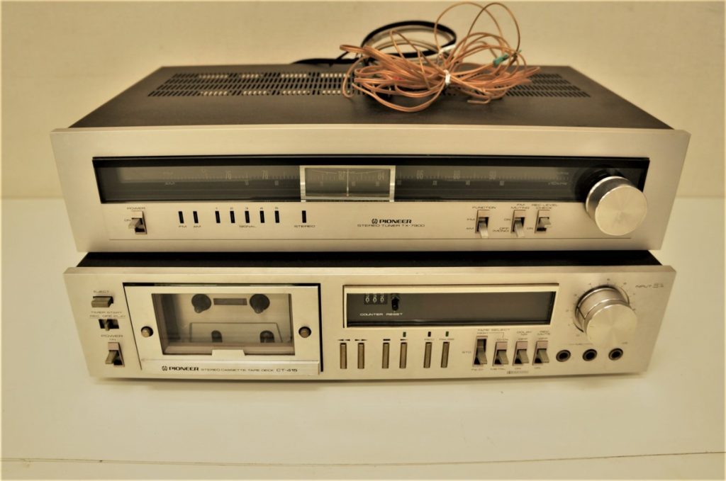 Pioneer CT-415 カセット TX-7900 チューナー ラジオ AM FM テープ デッキ ステレオ パイオニア