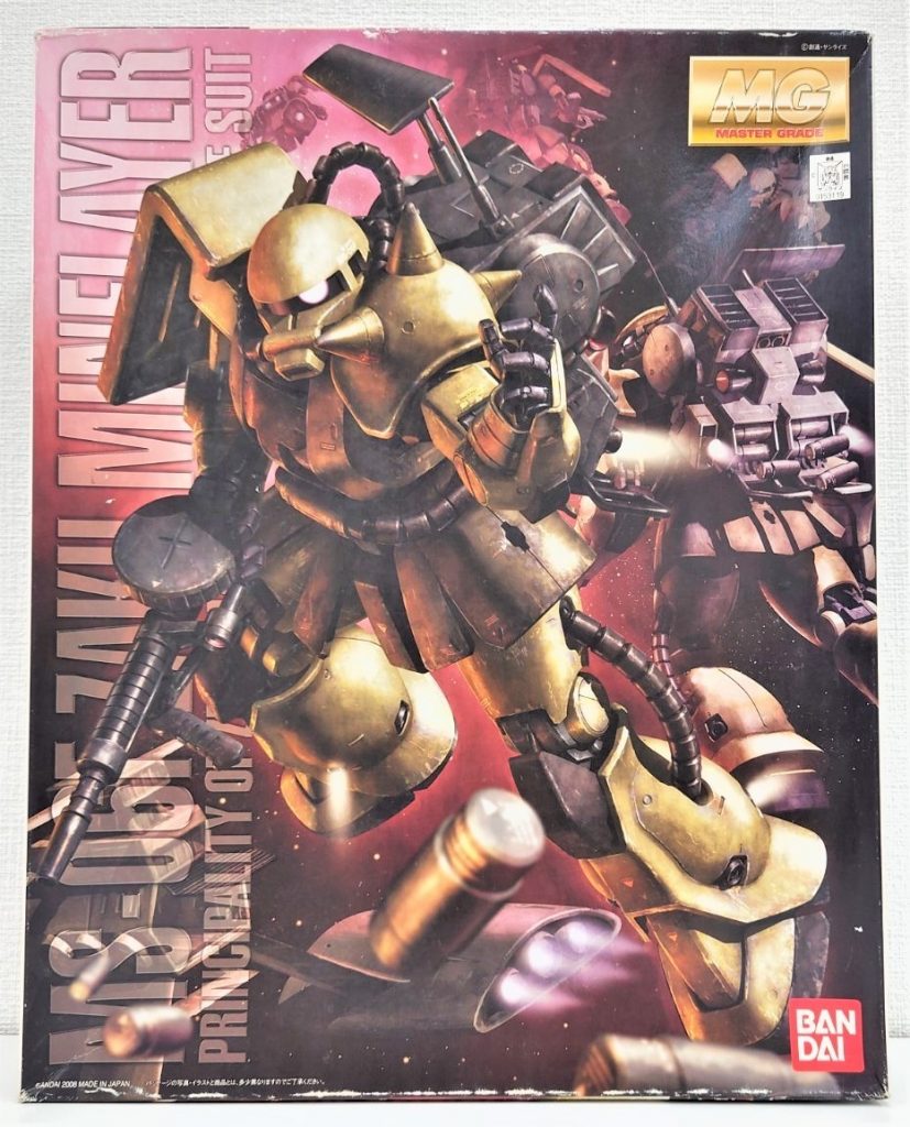 MG1/100 MS-06F ZAKU MINELAYER ザク マインレイヤー ジオン公国軍 BANDAI バンダイ 未組立