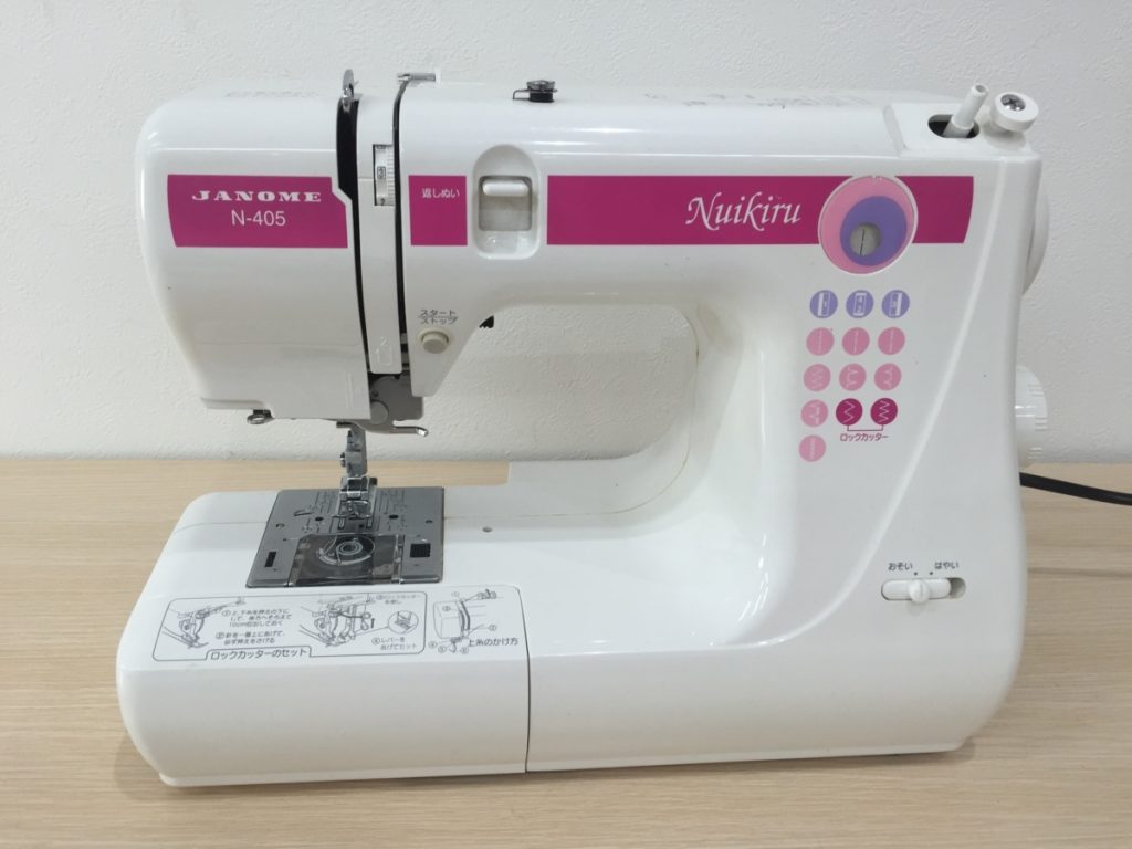JANOME ジャノメ NUIKIRU N-405 コンパクトミシン 手工芸 ハンドクラフト